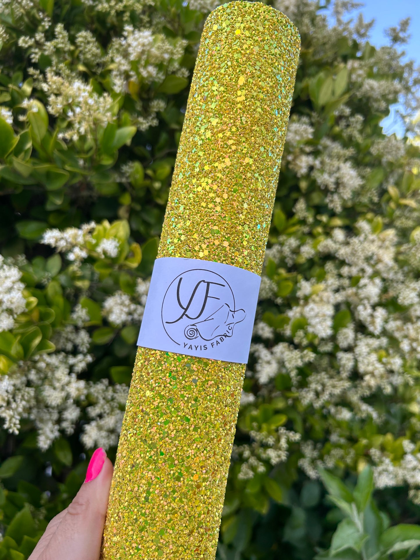 Chunky Sparkle Neon Glitter Colection-Yellow